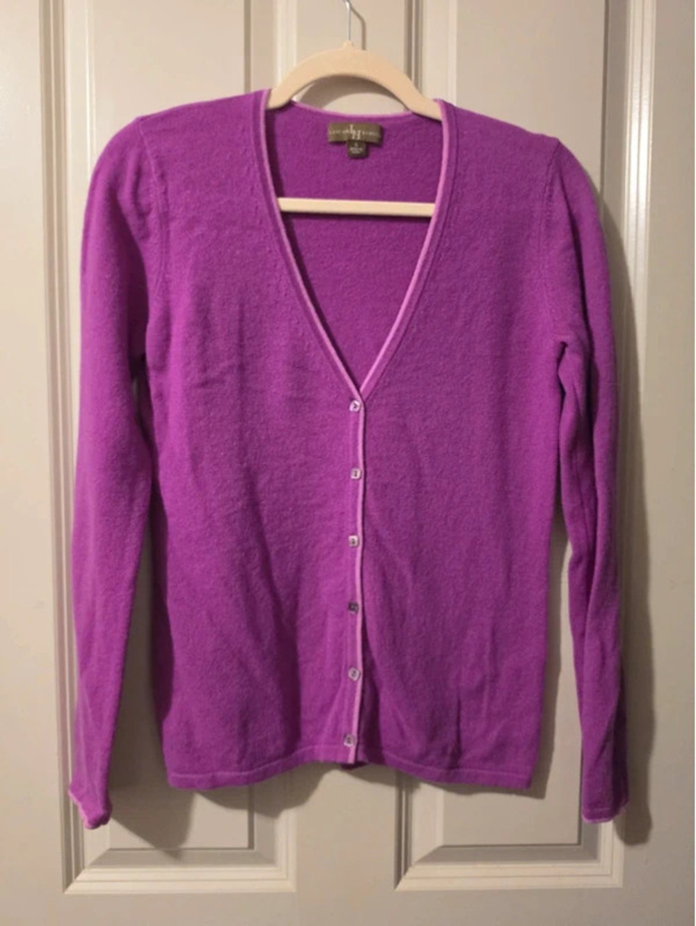 Lauren Hansen 100% Cashmere Cardigan